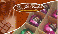 Para os amantes do chocolate! 50 % de desconto em caixa com 20 trufas grandes de R$50,00 por R$24,99.