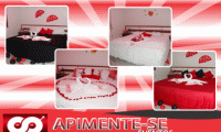 Para uma noite especial! Decoração domiciliar c/ Pétalas de Rosas + Velas Aromáticas + Balões + Champagne ou Vinho + Iluminação + Colchas de Cama + Travesseiros + Um Delicioso Fondue de Chocolate c/ frutas da época de R$400 por R$199,99. Apenas 50 cupons!