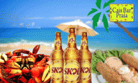 Férias na praia é bom demais! 03 Skol Litrão + 02 Caranquejos + Pedacinho do Céu, petisco ganhador do concurso Comida Di Buteco (Guia do Sabor - Diário do Nordeste) de R$ 47,20 por R$ 23,60.
