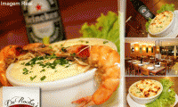 Conheça todo o requinte do Du Rocha's Restaurante! 02 Heineken 600ml + Escondidinho de Camarão OU Peixe OU Carne de Sol com Queijo Gratinado de R$ 31,90 por R$ 14,90.