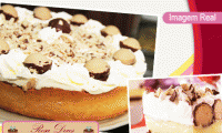 Surpreenda-se com o sabor! Sobremesa Gelada (torta) Sonho de Valsa OU Negresco, na Rosa Doces e Tortas Finas, a partir de R$ 24,90.