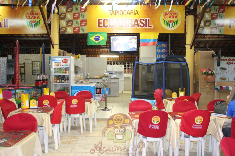 Tapioca Recheada (qualquer sabor do cardápio) + Cafe ou Suco, na Tapiocaria EcuaBrasil