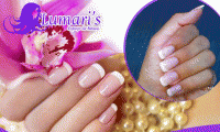 Unhas perfeitas, preço mais que perfeito! Aplicação de Unhas de Porcelana no Lumari´s Espaço de Beleza, de R$ 120,00 por R$ 39,90.