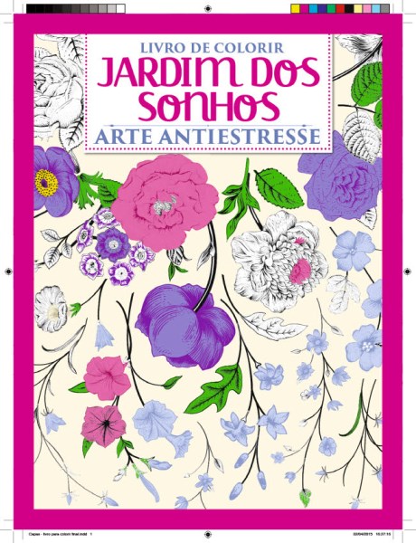 3 livros de colorir para adultos Arte Antiestresse