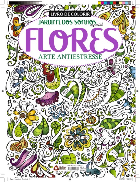 3 livros de colorir para adultos Arte Antiestresse
