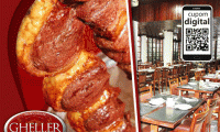 Churrascaria Gheller, baixamos o preço pra vender tudo, êita píula! Rodízio de Carnes + Buffet Liberado com Sushis, Massas, Pratos Quentes e Saladas, por apenas R$ 21,90. Válido para almoço ou jantar de domingo a domingo!