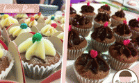 Eles não podem faltar no seu evento! 50 Mini Cupcakes decorados com a qualidade Brigadeiros da Dedeth, de R$ 70 por R$ 39,90.