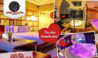 Dragon Motel, um dos melhores da cidade! Até 5h nas Suíte Sonho, Inspiração, Felicidade ou Sucesso, a partir de R$ 99. Suítes com TV, ar condicionado, home theater, prancha para cabelo e muito mais!