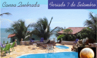 Feriado 7 de Setembro em Canoa Quebrada! 03 Diárias p/ Casal em Apartamento ou CHALÉ + Café da manhã + Criança de até 5 anos GRÁTIS, na Pousada Lua Morena, a partir de R$ 399.