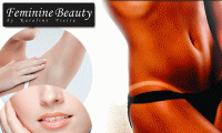 Marquinha perfeita e depilação! Bronzeamento natural (incluso biquíni adesivo + esfoliação + hidratação pós sol + sucos) + Depilação Completa (axila, buço, sobrancelhas e contorno), de R$ 120 por R$ 79,90.