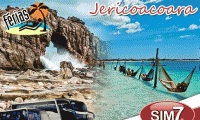 Jericoacoara, uma das mais belas praias do mundo! Pacote individual incluindo: Hospedagem de até 02 diárias + Transporte de ida e volta (Fortaleza-Jeri) + 02 passeios (Pedra Furada e Lagoa do Paraíso), a partir de R$ 299,90.