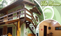 Charmosos chalés Vila Morena em Pacoti, a poucos km de Guaramiranga! 02 diárias p/ 02 pessoas em Chalé (Standart ou Premium) + Café da Manhã + 01 criança de até 5 anos grátis, a partir de R$ 189.