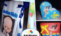 Sua festa com itens personalizados e criativos! 100 Mimos de papelaria personalizados com opção de guloseimas, a partir de R$70,00. Arte já inclusa!