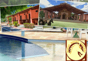 Descanse em contato com muita natureza! 01 Diária para até 03 pessoas + Criança de até 5 anos GRÁTIS + Passeio de Charrete e Cavalo GRÁTIS no Haras Hotel Fazenda, por apenas R$ 119,90.