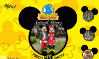 Festival Disney no Ecopoint: Mickey, Minnie e convidados! Ingresso preço único (adulto ou criança) de R$40 por R$15. Zoológico, fazendinha, passeio a cavalo, tirolesa, arco e flecha e muito mais!