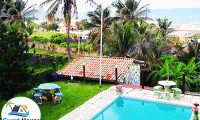 Praia de Uruaú um dos refúgios de Beberibe! 2 diárias para 2 pessoas + café da manhã por R$199,99. na Guest House Doce Paraíso. Válida todos os dias!