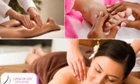 O tratamento que seu corpo precisa! Massagem relaxante (dos pés à cabeça) + Argiloterapia + Musicoterapia de R$120,00 por R$69,99.