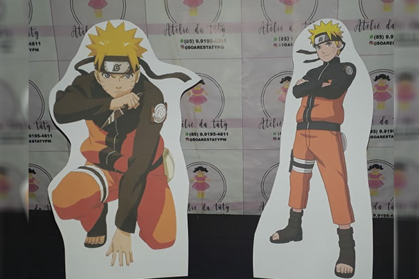 Topo de bolo naruto para editar e imprimir - Mimo Kids